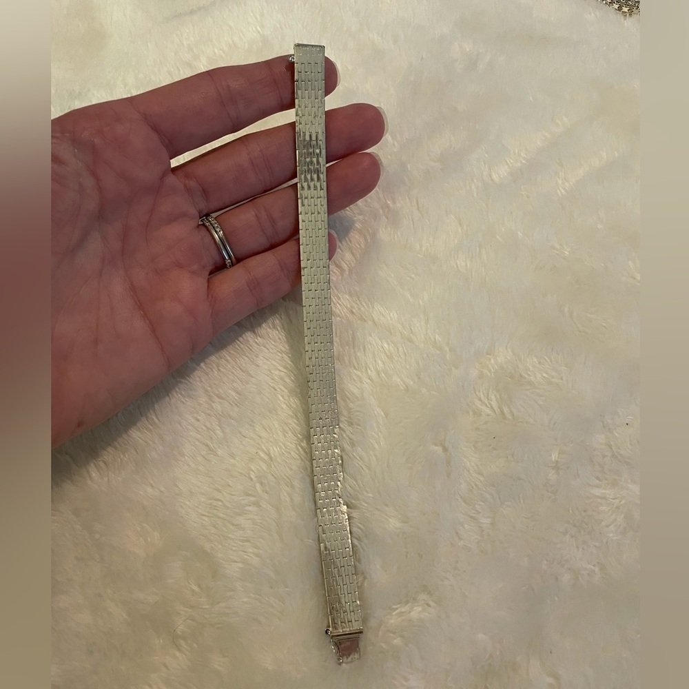 Beautiful vintage Milor sterling silver bracelet